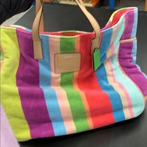 Coach Terrycloth Beach Bag (new)